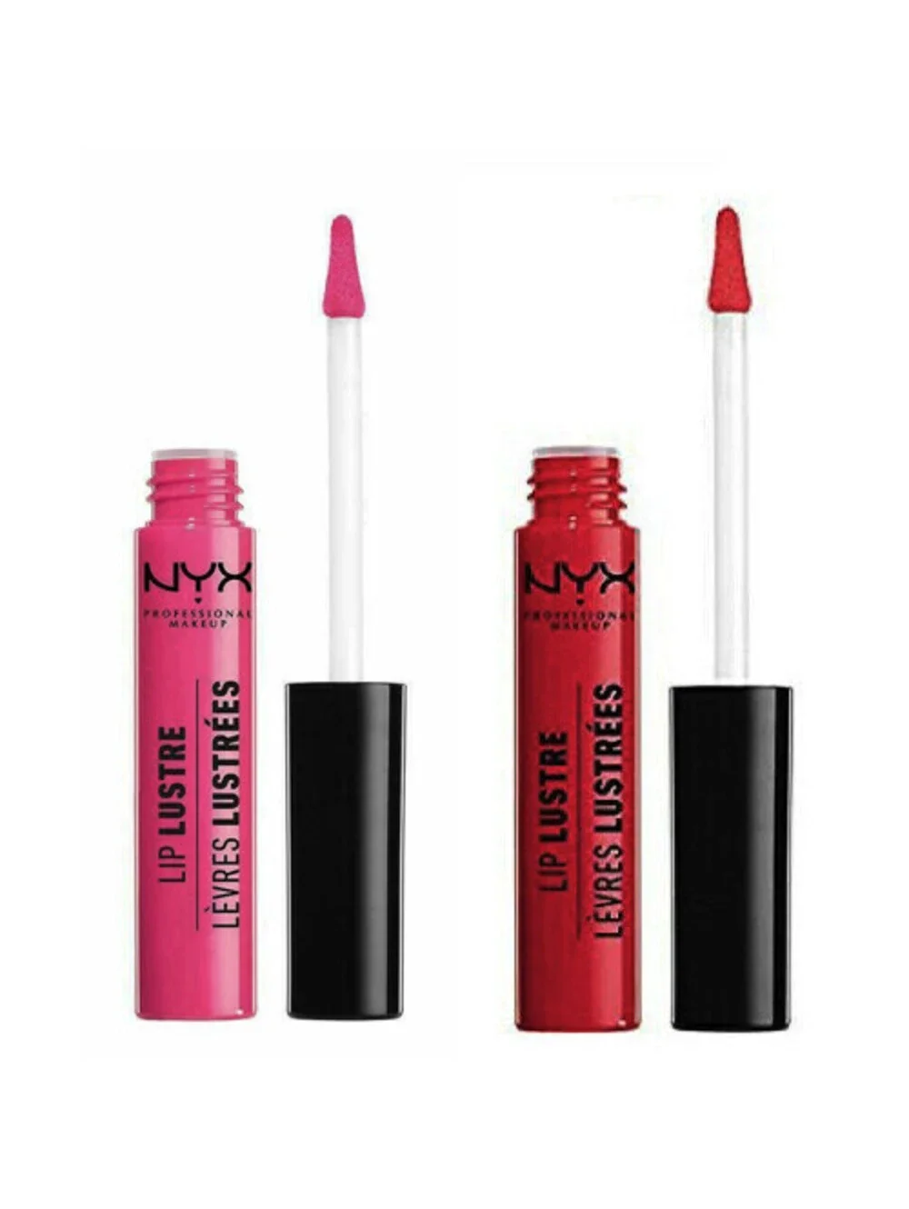 2-Pack New NYX Lip Lustre Shine Lip Gloss in Love Letter Euphoric (Sealed)